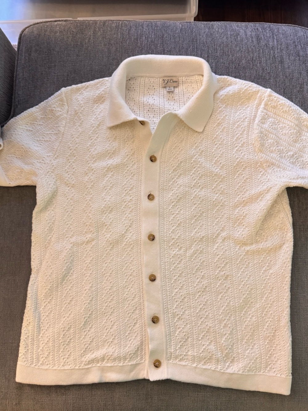 Men’s J. Crew short sleeve button down